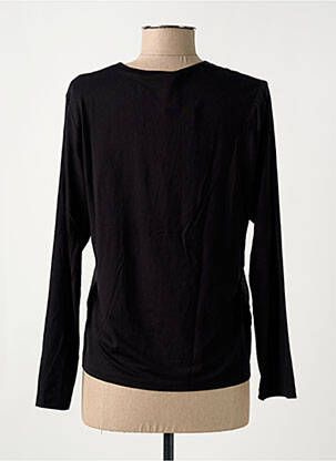 Top stretch manches longues noir GRIFFON femme