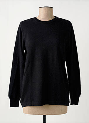 Pull stretch manches longues noir GRIFFON femme