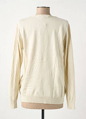 Pull stretch manches longues beige QUATRE VINGT JOURS femme
