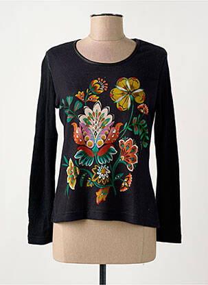 Pull noir GRIFFON femme