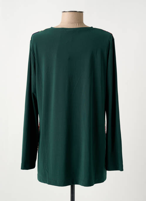 T-shirt manches longues manches longues vert GRIFFON femme