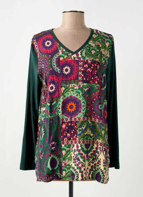 T-shirt vert GRIFFON femme