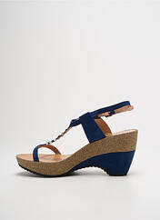 Tongs bleu LPB pour femme seconde vue