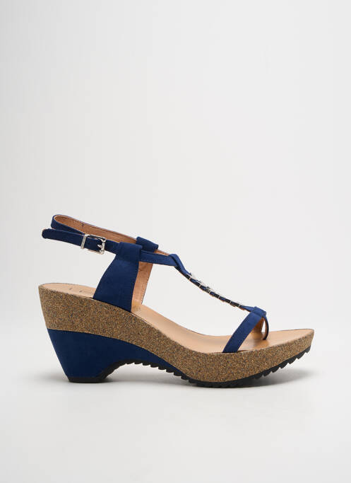 Tongs bleu LPB pour femme