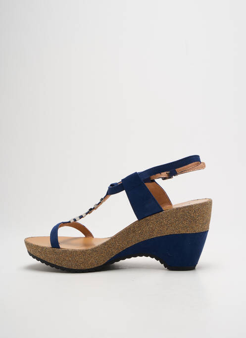 Tongs bleu LPB pour femme