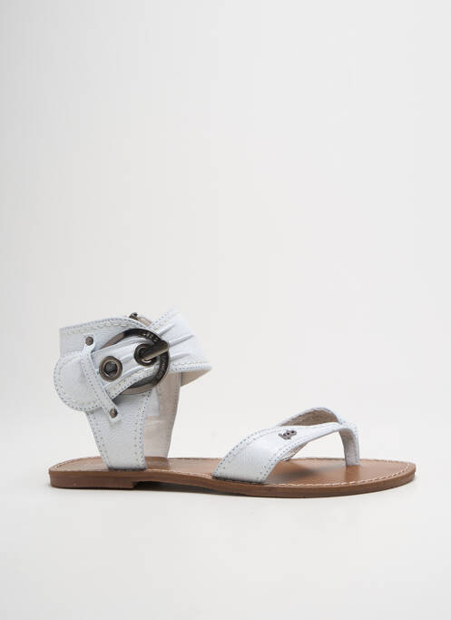 Tongs argent LPB femme