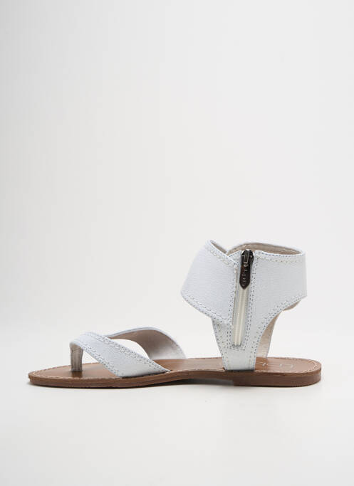 Tongs argent LPB femme