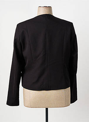 Veste casual col rond noir GREGORY PAT femme