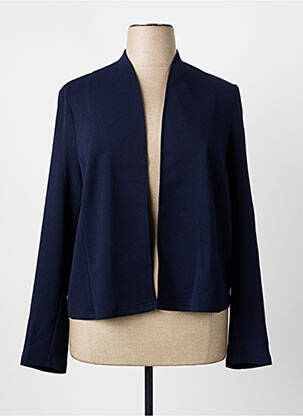 Veste casual coupe droite bleu GREGORY PAT femme