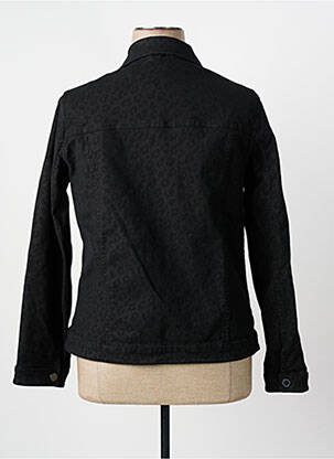 Veste casual col chemisier noir CONCEPT K femme