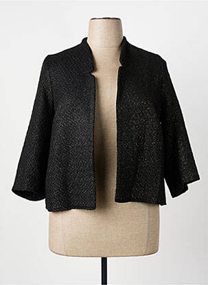 Veste casual coupe droite noir MERI & ESCA femme