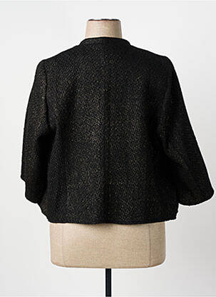 Veste casual coupe droite noir MERI & ESCA femme