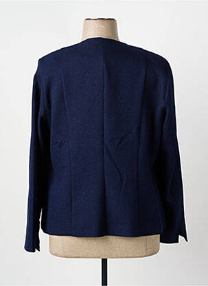 Veste casual coupe cintrée bleu GUY DUBOUIS femme