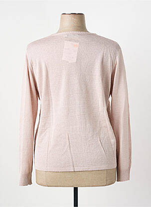 Gilet manches longues coupe cintrée beige I.ODENA femme