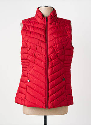 Doudoune poches sans capuche rouge CONCEPT K femme
