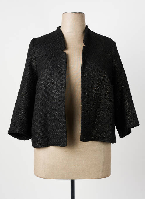 Veste casual coupe droite noir MERI & ESCA femme