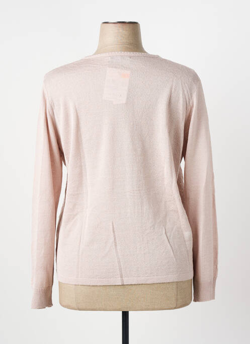 Gilet manches longues coupe cintrée beige I.ODENA femme