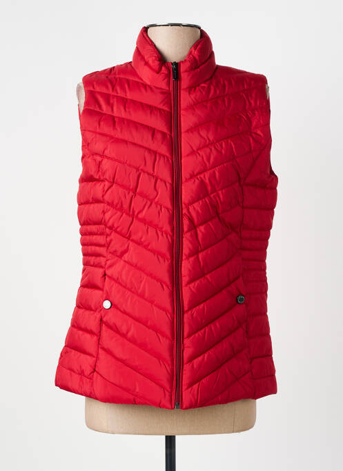 Doudoune poches sans capuche rouge CONCEPT K femme