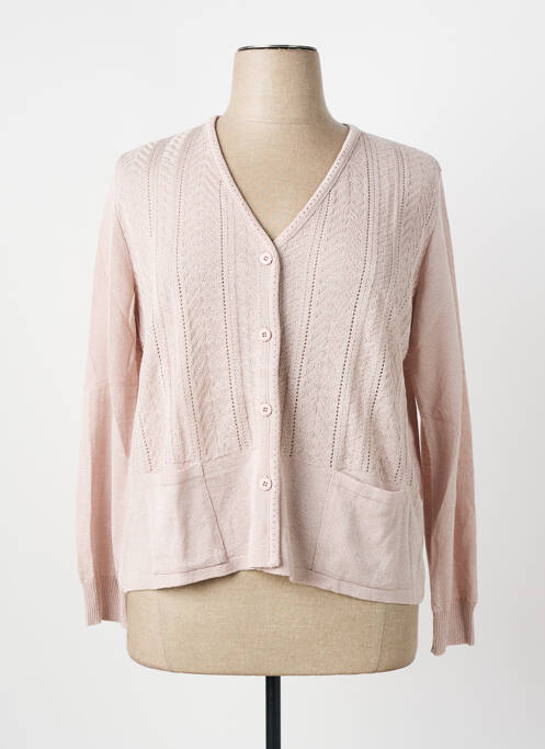 Gilet manches longues beige I.ODENA femme