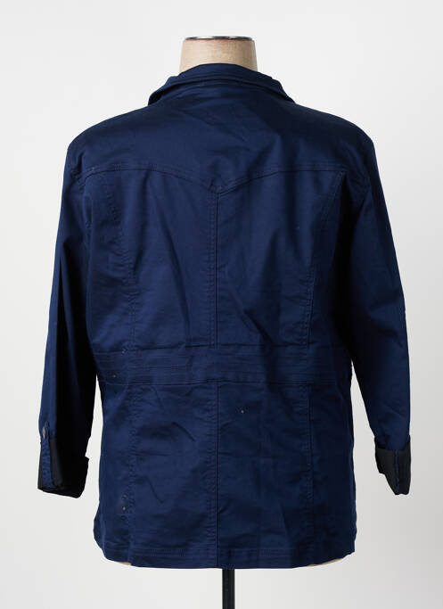 Veste casual bleu QUATRE VINGT JOURS femme