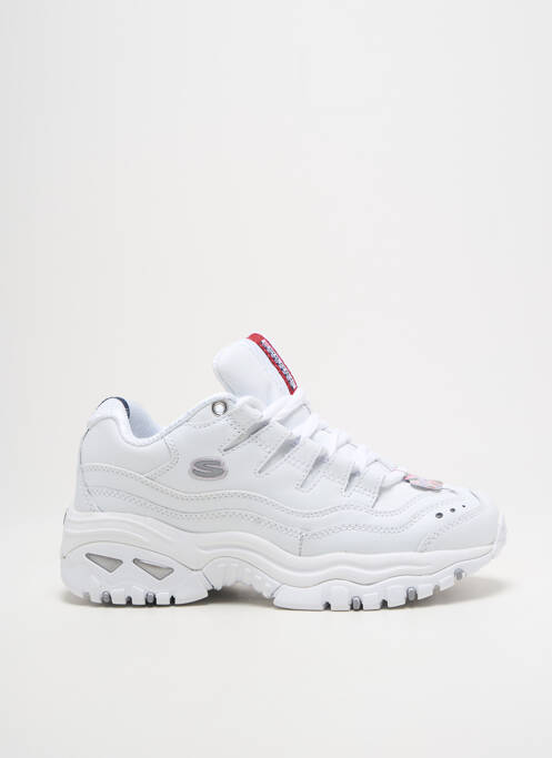Baskets blanc SKECHERS pour fille