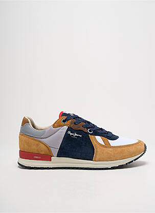 Baskets bout rond bout rond bleu PEPE JEANS homme