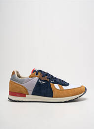 Baskets bout rond bout rond bleu PEPE JEANS homme