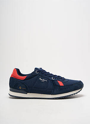 Baskets bout rond bout rond bleu PEPE JEANS homme