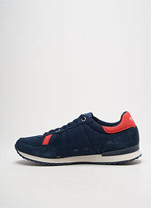 Baskets bout rond bout rond bleu PEPE JEANS homme