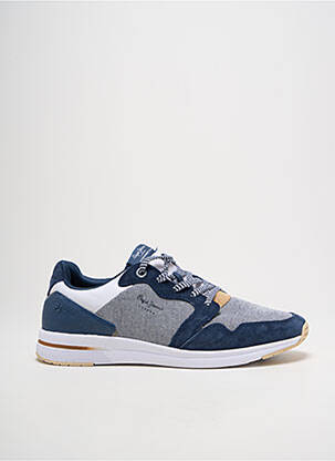 Baskets bout rond bout rond bleu PEPE JEANS homme