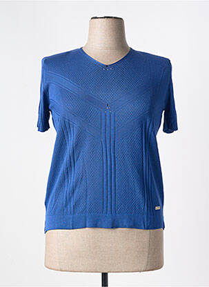 Top manches courtes manches courtes bleu MINO MORA femme