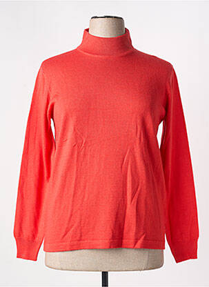Pull orange QUATRE VINGT JOURS femme
