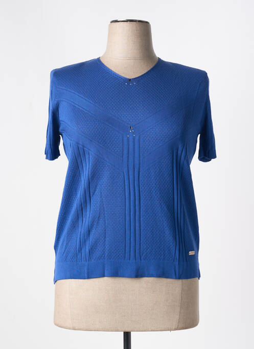 Top manches courtes manches courtes bleu MINO MORA femme