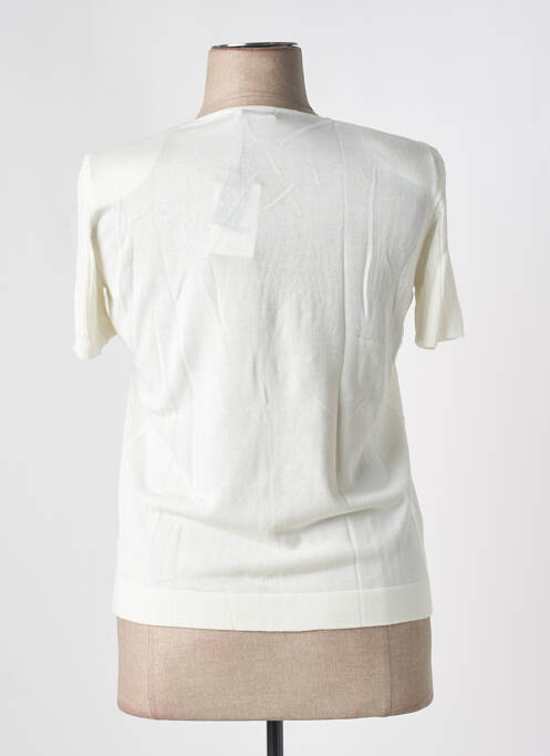 Top manches courtes manches courtes blanc MINO MORA femme