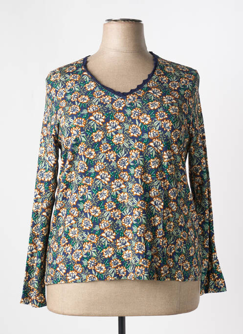 T-shirt bleu GRIFFON femme