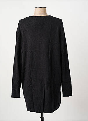 Veste casual col rond noir GRIFFON femme