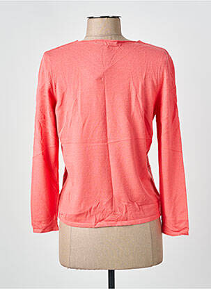 Gilet manches longues coupe cintrée orange I.ODENA femme