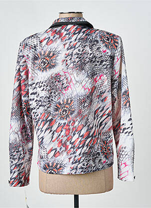 Veste casual coupe droite gris GUY DUBOUIS femme