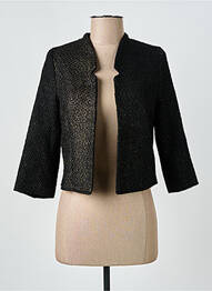 Veste casual coupe droite noir MERI & ESCA femme