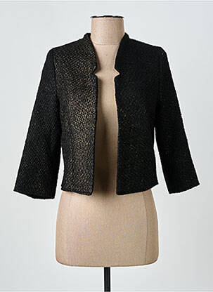 Veste casual coupe droite noir MERI & ESCA femme