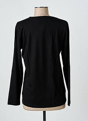 T-shirt manches longues manches longues noir GRIFFON femme