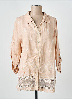 Chemisier rose COULEURS DU TEMPS femme