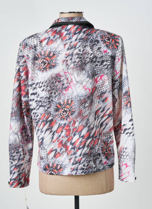 Veste casual coupe droite gris GUY DUBOUIS femme