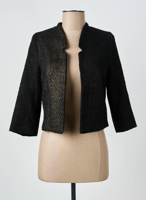 Veste casual coupe droite noir MERI & ESCA femme