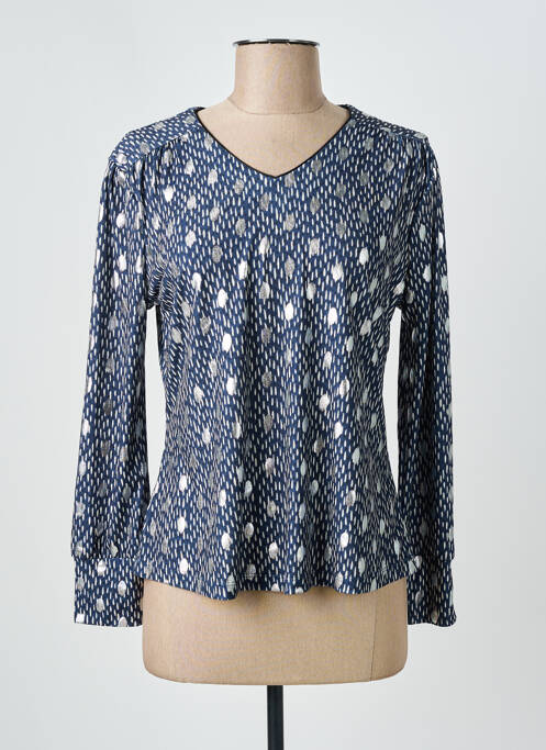 T-shirt manches longues manches longues bleu MERI & ESCA femme
