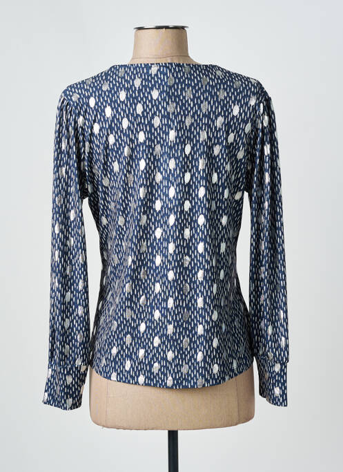 T-shirt manches longues manches longues bleu MERI & ESCA femme