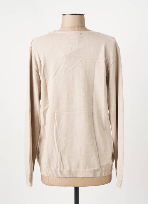 Gilet manches longues beige I.ODENA femme