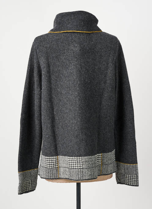 Gilet manches longues gris GUY DUBOUIS femme