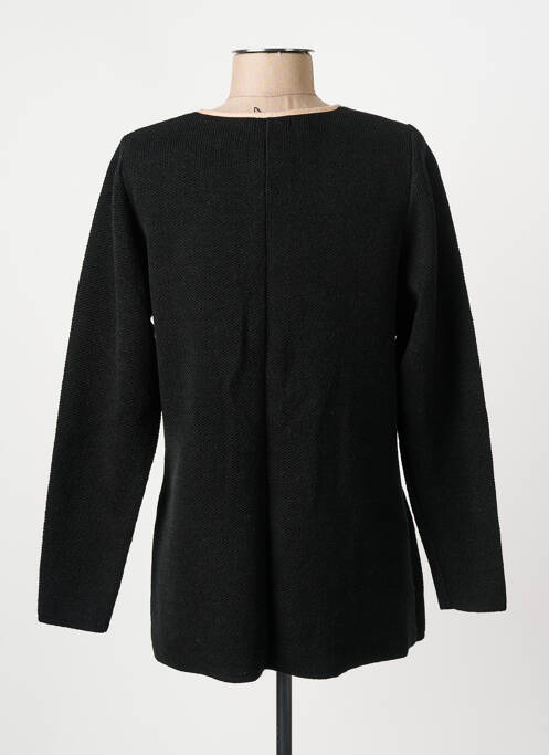 Gilet manches longues noir NATURAL LIFE femme