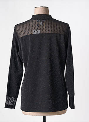 Top coupe fluide manches longues noir MERI & ESCA femme